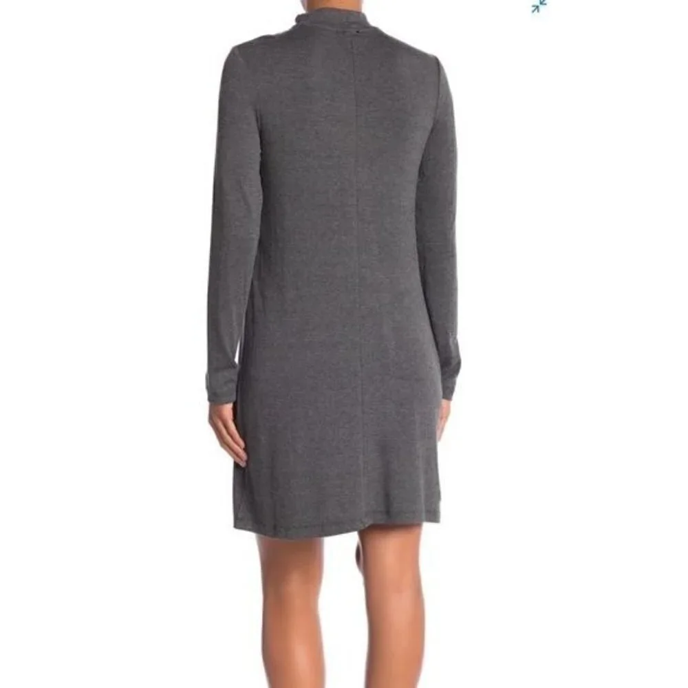 Premise Long Sleeve Mock Neck Knit Dress NWT - Picture 2 of 10